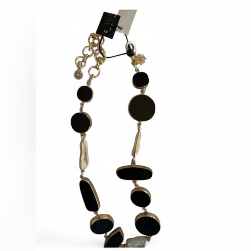 Elegant Black and Gold‎ Necklace